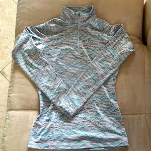 Nike quarter-zip athletic jacket